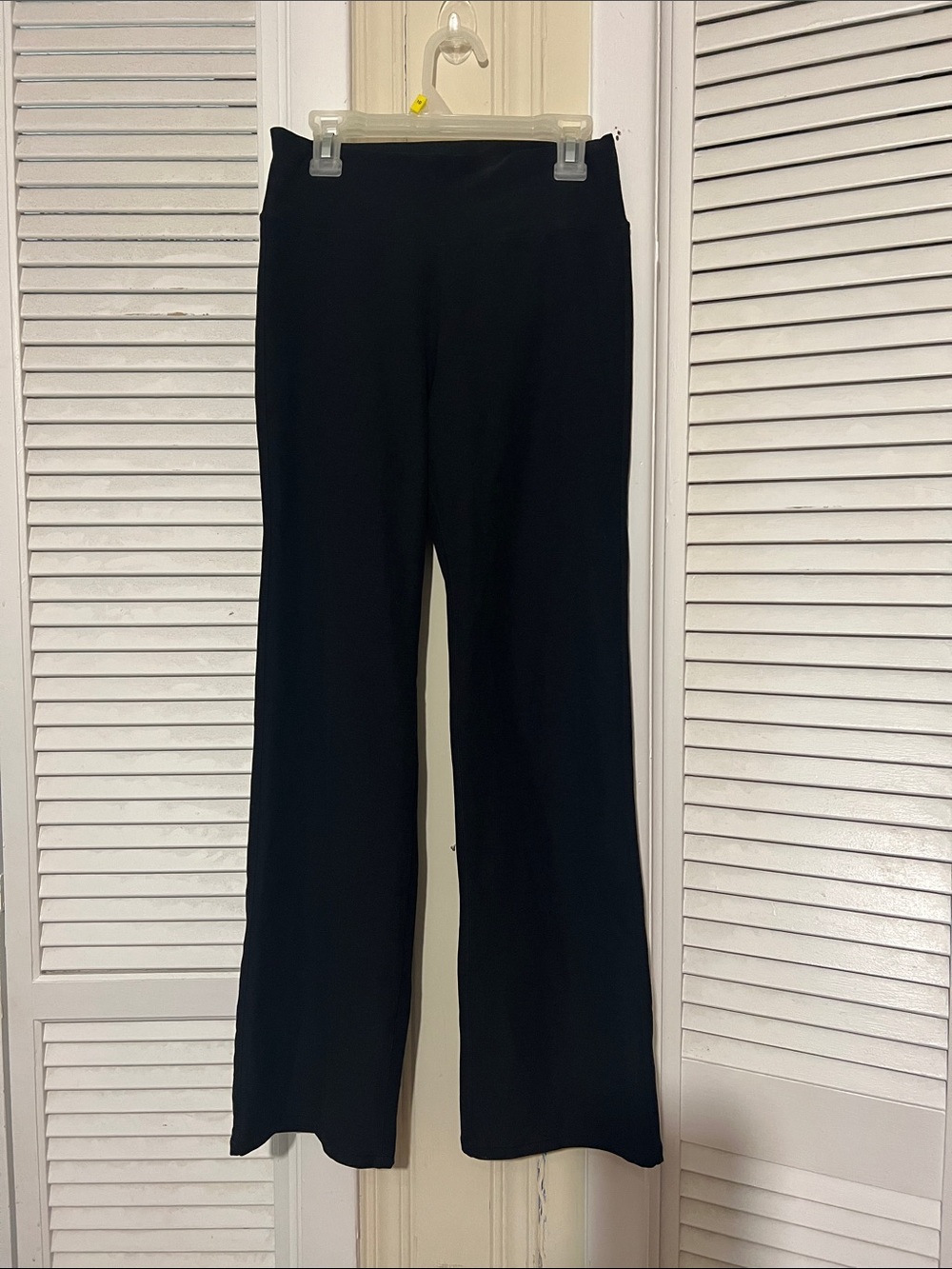Vuori Black Wide-Leg Stretch Pants